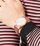  Shop Authentic Michael Kors Ritz Chronograph Rose Gold Dial Rose Gold Steel Strap Watch For Women - MK6753 - Luxxuri