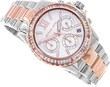  Shop Authentic Michael Kors Everest Chronograph White Dial Two Tone Steel Strap Watch For Women - MK7214 - Luxxuri