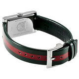  Shop Authentic Gucci G Frame Quartz Green & Red Mother of Pearl Dial Multicolor Leather Strap Watch For Women - YA147408 - Luxxuri