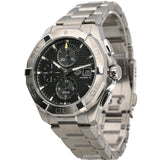  Shop Authentic Tag Heuer Aquaracer Automatic Chronograph Black Dial Silver Steel Strap Watch for Men - CAY2110.BA0927 - Luxxuri