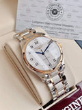  Shop Authentic Longines Master Collection Automatic 38.5mm Silver Dial Two Tone Steel Strap Watch for Men - L2.755.5.79.7 - Luxxuri