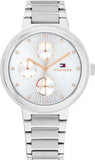  Shop Authentic Tommy Hilfiger Joy Chronograph Silver Dial Silver Steel Strap Watch For Women - 1782532 - Luxxuri
