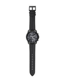  Shop Authentic Armani Exchange Banks Chronograph Black Dial Black Leather Strap Watch For Men - AX1724 - Luxxuri