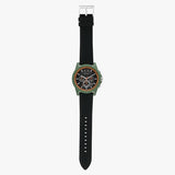  Shop Authentic Armani Exchange Outerbanks Chronograph Black Dial Black Silicone Strap Watch For Men - AX1348 - Luxxuri