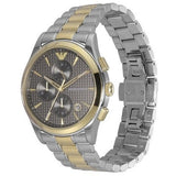  Shop Authentic Emporio Armani Paolo Chronograph Grey Dial Two Tone Steel Strap Watch For Men - AR11527 - Luxxuri