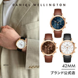  Shop Authentic Daniel Wellington Iconic Chronograph St Mawes Brown Dial Brown Leather Strap Watch For Men - DW00100640 - Luxxuri