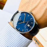 Shop Authentic Tissot Chemin Des Tourelles Powermatic 80 Blue Dial Blue Leather Strap Watch for Men - T099.407.16.047.00 - Luxxuri