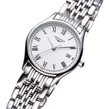  Shop Authentic Longines Lyre White Dial Silver Stainless Steel Watch for Women - L4.259.4.11.6 - Luxxuri