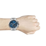  Shop Authentic Hugo Boss Hero Sport Blue Dial Silver Steel Strap Watch for Men - 1513755 - Luxxuri