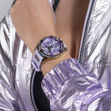  Shop Authentic Guess Queen Quartz Purple Dial Purple Silicone Strap Watch For Women - GW0536L4 - Luxxuri