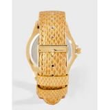  Shop Authentic Guess Limelight Quartz Gold Dial  Gold Leather Strap Watch For Women - W0775L13 - Luxxuri