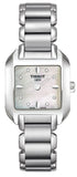  Shop Authentic Tissot T Wave Diamonds Mother of Pearl Dial Silver Steel Strap Watch for Women - T02.1.285.74 - Luxxuri