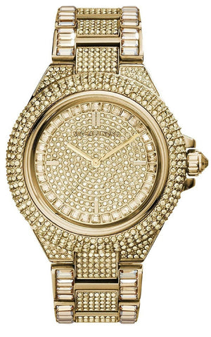  Shop Authentic Michael Kors Camille Diamonds Gold Dial Gold Steel Strap Watch for Women - MK5720 - Luxxuri