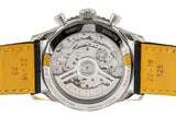  Shop Authentic Breitling Navitimer B01 Chronograph 41 Blue Dial Black Leather Strap Watch for Men - AB0139241C1P1 - Luxxuri