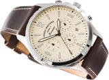  Shop Authentic Fossil Forrester Chronograph White Dial Brown Leather Strap Watch for Men - FS5696 - Luxxuri