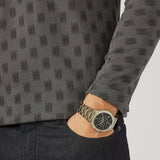  Shop Authentic Emporio Armani Renato Chronograph Quartz Grey Dial Green Steel Strap  Watch For Men - AR11117 - Luxxuri
