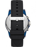  Shop Authentic Armani Exchange Outerbanks Chronograph Black Dial Black Silicone Strap Watch For Men - AX1339 - Luxxuri