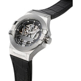  Shop Authentic Maserati Potenza Automatic Black Dial Black Leather Strap Watch For Men - R8821108038 - Luxxuri