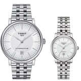  Shop Authentic Tissot T Classic Carson Premium Powermatic 80 White Dial Silver Steel Strap Watch For Men - T122.407.11.031.00 - Luxxuri
