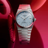  Shop Authentic Tissot PRX Powermatic 80 Ice Blue Dial Silver Steel Strap Watch for Men - T137.207.11.351.00 - Luxxuri