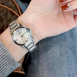 Shop Authentic Tissot T Wave Mother of Pearl Dial Two Tone Steel Strap Watch For Women - T023.210.11.117.00 - Luxxuri