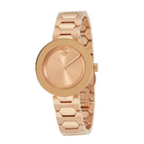  Shop Authentic Movado Bold Rose Gold Dial Rose Gold Steel Strap Watch for Women - 3600387 - Luxxuri