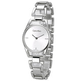  Shop Authentic Calvin Klein Dainty Diamonds Silver Dial Sliver Steel Strap Watch for Women - K7L2314T - Luxxuri