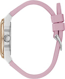  Shop Authentic Guess Zena Quartz White Dial Pink Rubber Strap Watch For Women - W1094L4 - Luxxuri