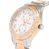  Shop Authentic Guess Siren White Dial Two Tone Steel Strap Watch for Women - W0442L4 - Luxxuri