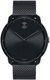  Shop Authentic Movado Bold Black Dial Black Mesh Bracelet Watch For Men - 3600261 - Luxxuri