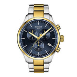  Shop Authentic Tissot Chrono XL Classic Blue Dial Two Tone Steel Strap Watch for Men - T116.617.22.041.00 - Luxxuri