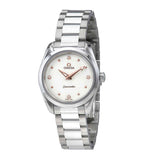  Shop Authentic Omega Seamaster Aqua Terra Quartz Diamond Silver Dial Silver Steel Strap Watch for Women - 220.10.28.60.54.001 - Luxxuri