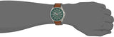 Shop Authentic Fossil Dillinger Luggage Chronograph Green Dial Brown Leather Strap Watch for Men - FS5734 - Luxxuri