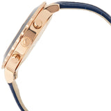  Shop Authentic Swarovski Octea Lux Chrono Blue Dial Blue Leather Strap Watch for Women - 5563480 - Luxxuri