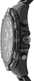  Shop Authentic Fossil Garrett Chronograph Black Dial Black Steel Strap Watch for Men - FS5773 - Luxxuri