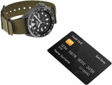  Shop Authentic Seiko 5 Sport Automatic Black Dial Green Nylon Strap Watch For Men - SRPD65K4 - Luxxuri