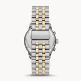 Shop Authentic Michael Kors Cunningham Chronograph Black Dial Two Tone Steel Strap Watch For Men - MK8964 - Luxxuri