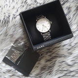  Shop Authentic Marc Jacobs Baker White Dial Silver Steel Strap Watch for Women - MBM3242 - Luxxuri