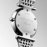  Shop Authentic Longines La Grande Classique Diamonds White Dial Silver Steel Strap Watch for Women - L4.209.4.87.6 - Luxxuri