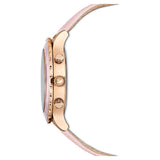  Shop Authentic Swarovski Octea Lux Chrono Pink Dial Pink Leather Strap Watch for Women - 5452501 - Luxxuri