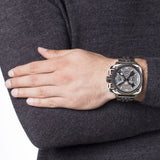  Shop Authentic Diesel BAMF Chronograph Gray Dial Gray Steel Strap Watch For Men - DZ7344 - Luxxuri