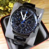  Shop Authentic Fossil Goodwin Chrono Analog Black Dial Grey Steel Strap Watch for Men - FS5518 - Luxxuri