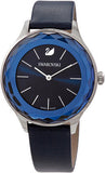  Shop Authentic Swarovski Octea Nova Blue Dial Blue Leather Strap Watch for Women - 5295349 - Luxxuri