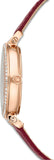  Shop Authentic Swarovski Passage Moon Phase Red Dial Red Leather Strap Watch for Women - 5613323 - Luxxuri
