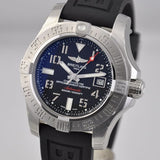 Shop Authentic Breitling Avenger II Seawolf Stainless Steel 45mm Black Rubber Strap Mens Watch - A1733110/BC31/153S - Luxxuri