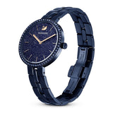  Shop Authentic Swarovski Cosmopolitan Crystals Blue Dial Blue Steel Strap Watch for Women - 5647452 - Luxxuri