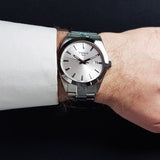  Shop Authentic Tissot Gentleman Silver Dial Silver Steel Strap Watch For Men - T127.410.11.031.00 - Luxxuri