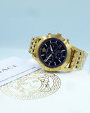  Shop Authentic Versace Sport Tech Chronograph Black Dial Gold Steel Strap Watch for Men - VELT00419 - Luxxuri