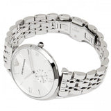  Shop Authentic Emporio Armani Classic Silver Dial Silver Steel Strap Watch For Men - AR1819 - Luxxuri