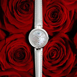  Shop Authentic Tissot T Trend Flamingo Valentines Mother of Pearl White Dial White Leather Strap Watch For Women - T094.210.16.111.01 - Luxxuri
